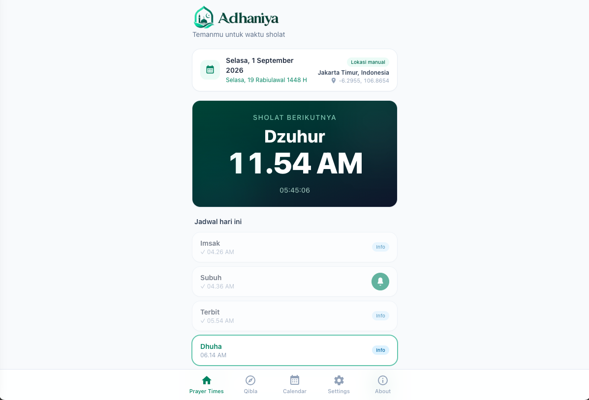Adhaniya